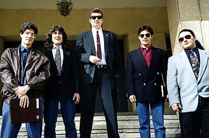 Junta Directiva del Colectivo de Músicos. Inauguración de los locales de Lasalle. 1993