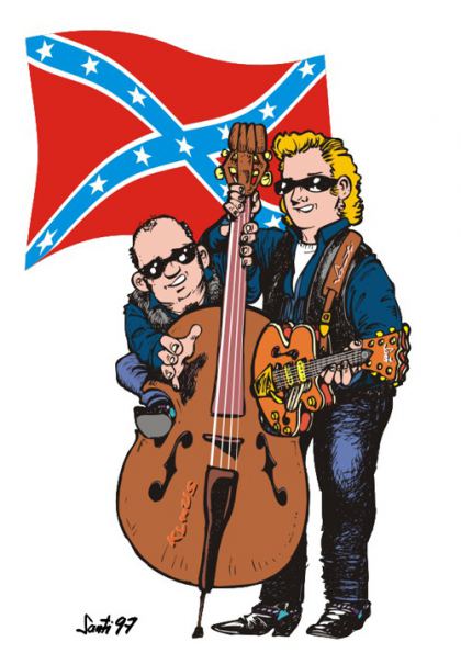 Rockabilly Duet (color)