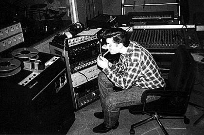 Gorrones - Estudios Magner. Grabación de 'Ritmo de Vida' 1987