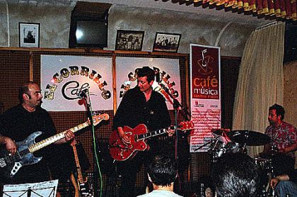 Toño López, Santi Tamariz y Jorge Navarro. Mr. Blues 2006