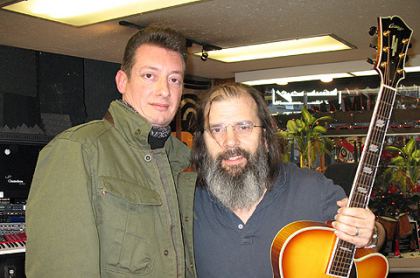 Con Steve Earle. New York. 2010