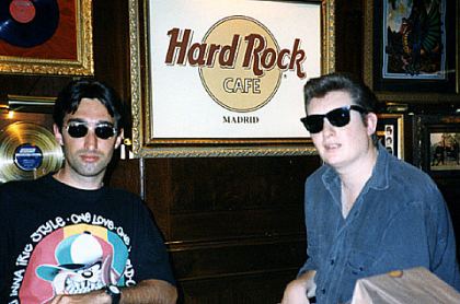 & José Luis Fernández. 1995 Hard Rock Café. Madrid